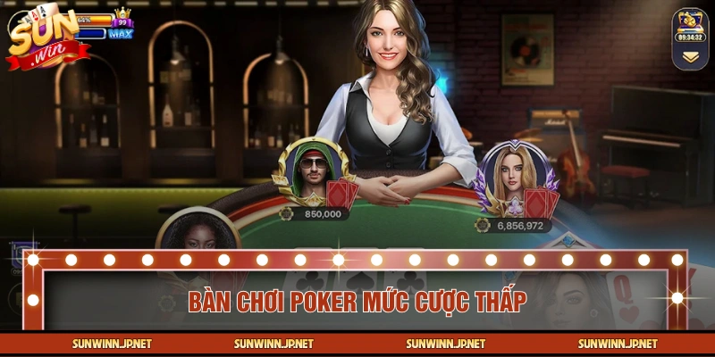 Một số lựa chọn bàn chơi vốn cực thấp 